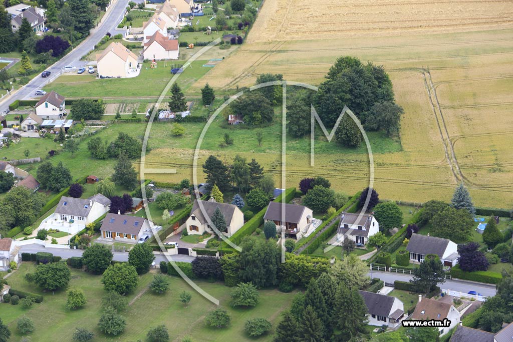 Photo arienne de Tacoignires (les Vignes)