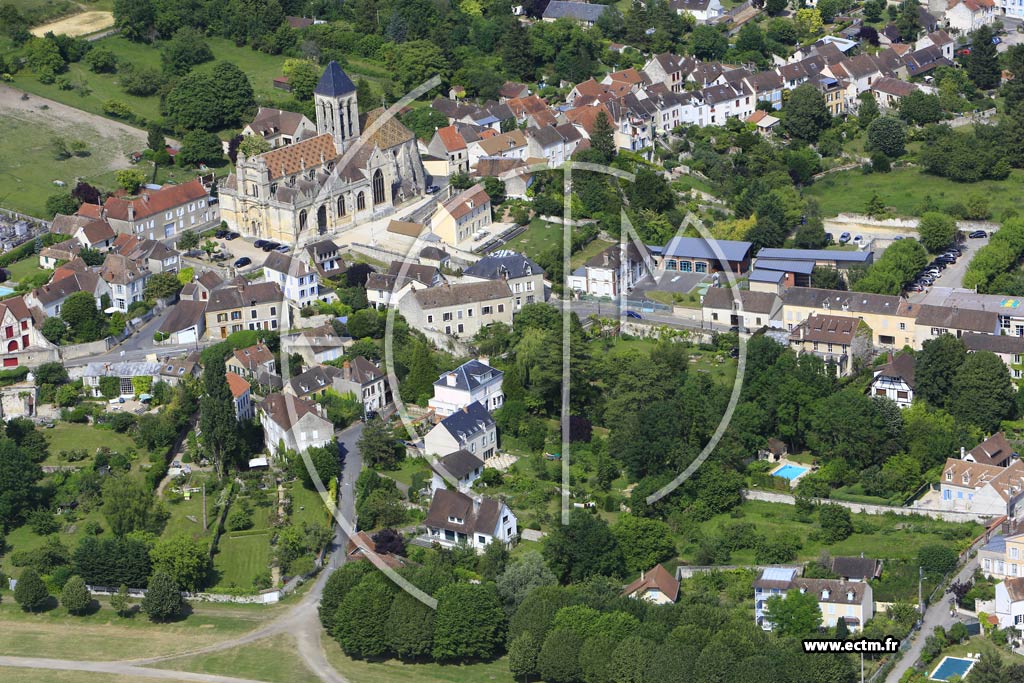 Photo arienne de Vtheuil
