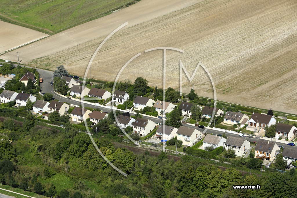 Photo arienne de Beynes (la Garenne)