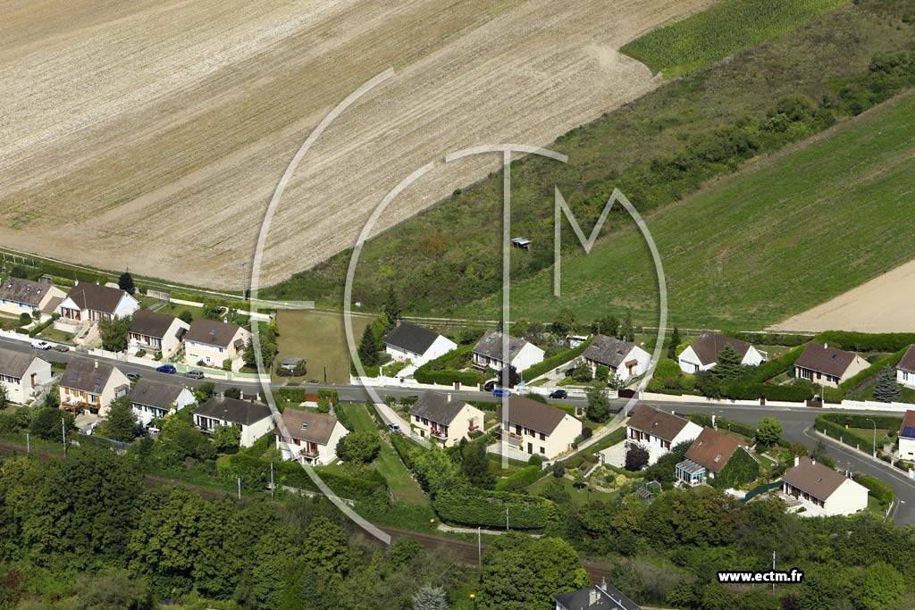 Photo arienne de Beynes (la Garenne)