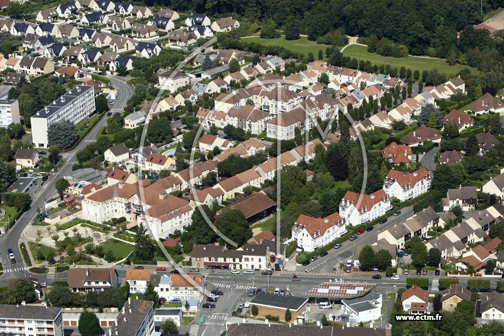 Photo arienne de Bois d'Arcy