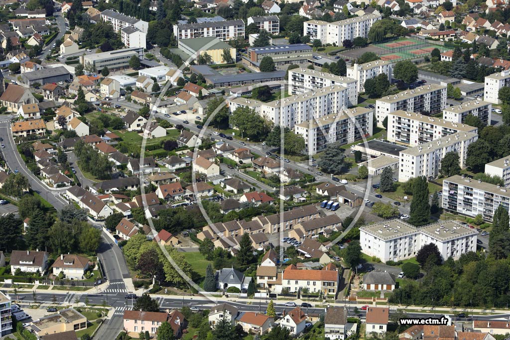 Photo arienne de Bois d'Arcy
