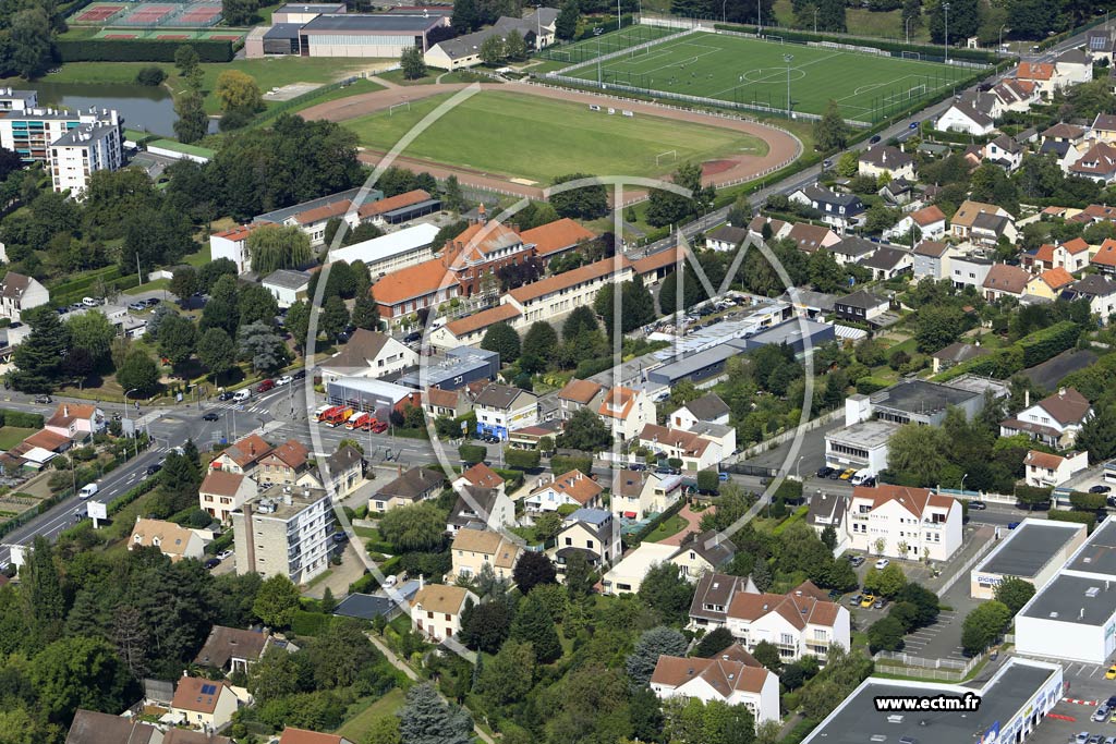 Photo arienne de Bois d'Arcy