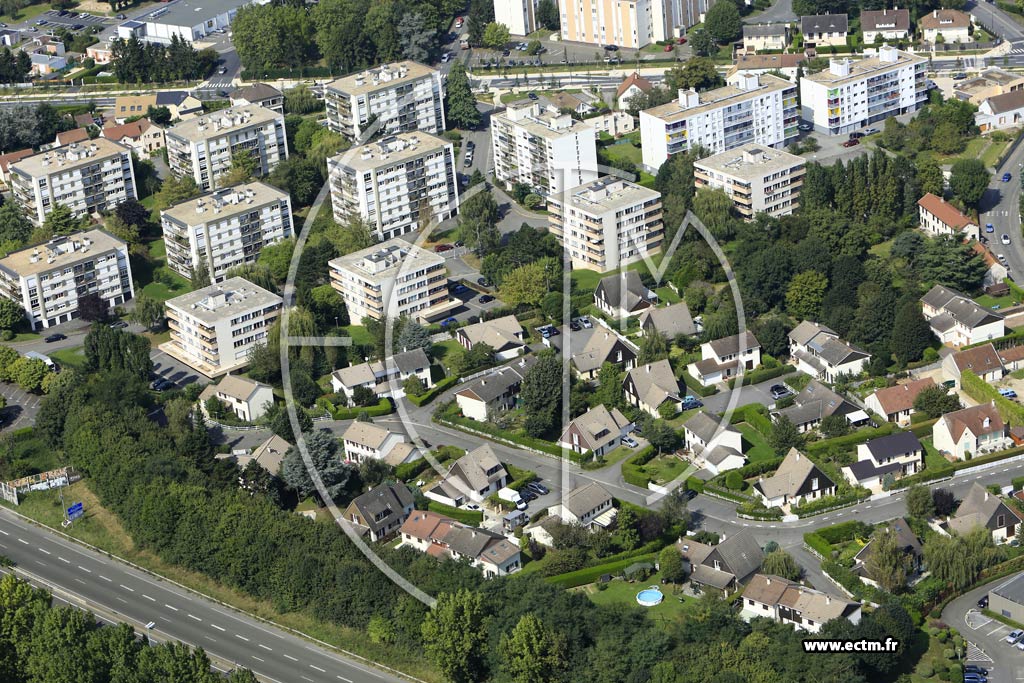 Photo arienne de Bois d'Arcy (la Tremblaye)