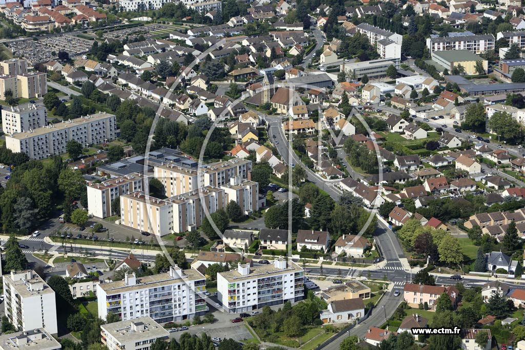 Photo arienne de Bois d'Arcy (la Tremblaye)