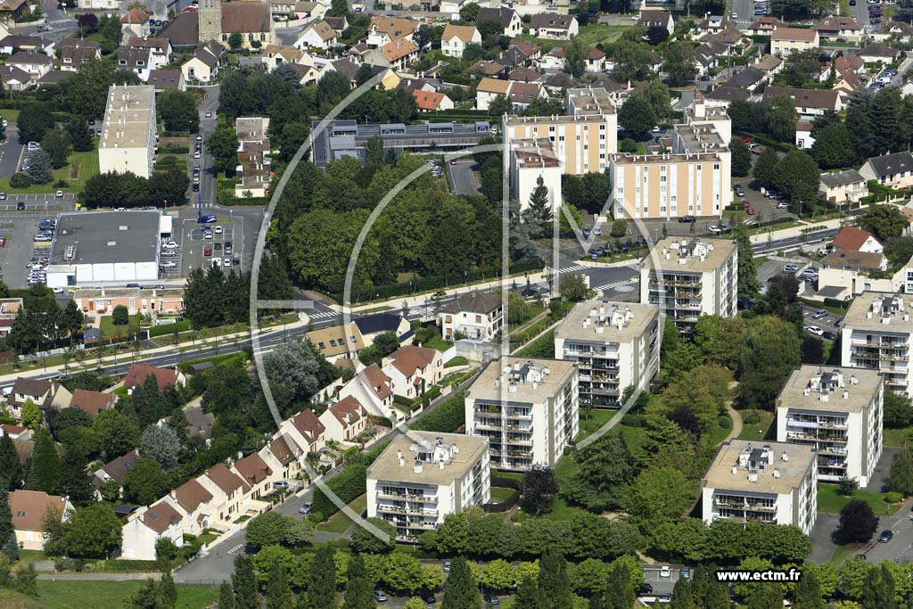 Photo arienne de Bois d'Arcy (la Tremblaye)