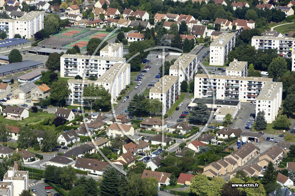 Photo arienne de Bois d'Arcy (la Tremblaye)