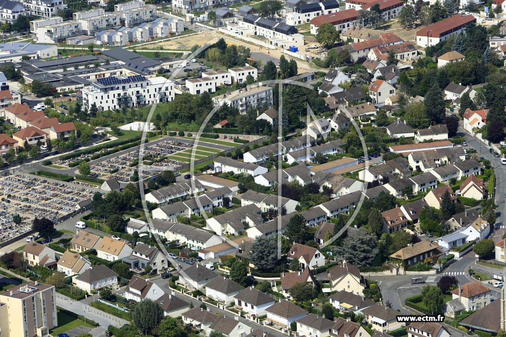 Photo arienne de Bois d'Arcy (la Tremblaye)