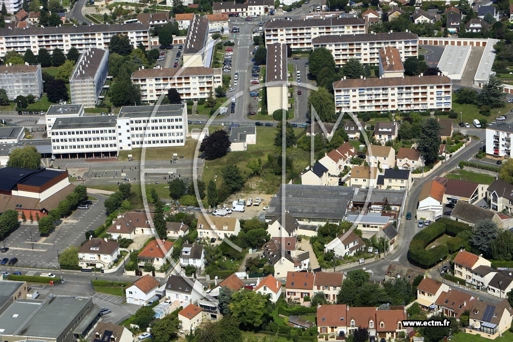 Photo arienne de Bois d'Arcy (la Tremblaye)