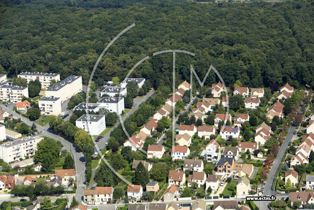 Photo arienne de Bois d'Arcy (les Langots)