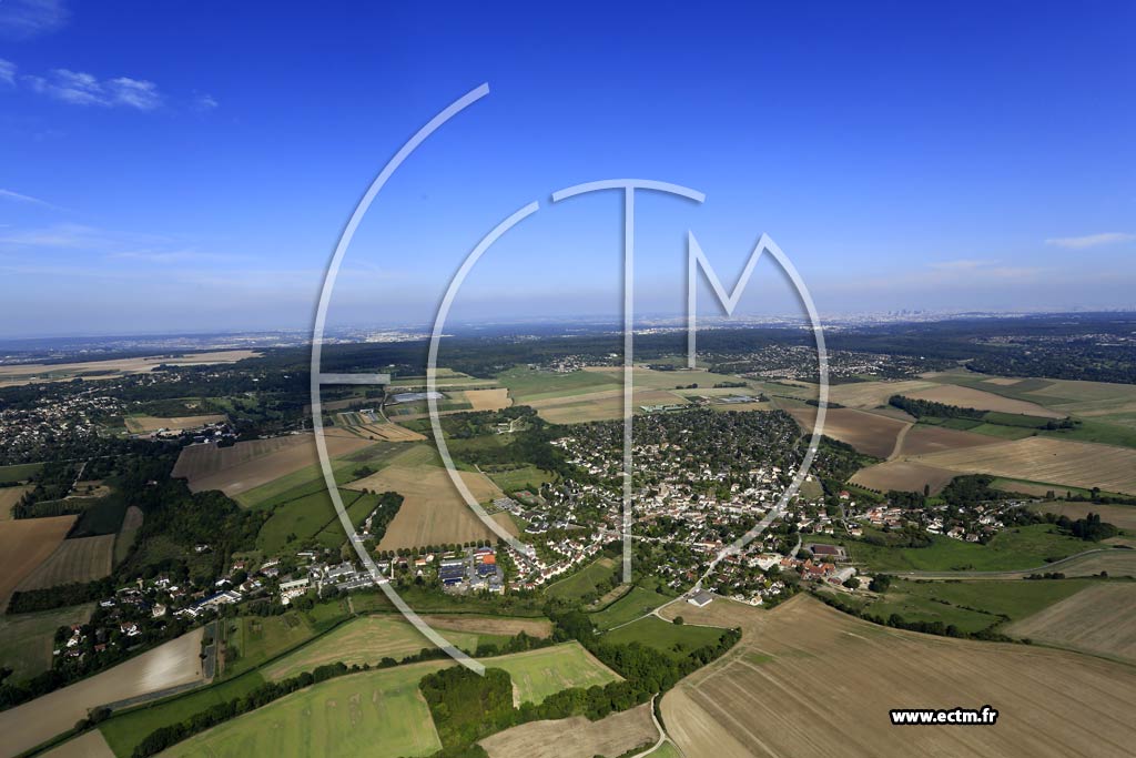 Photo arienne de Chavenay