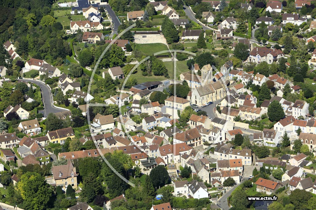 Photo arienne de Chavenay