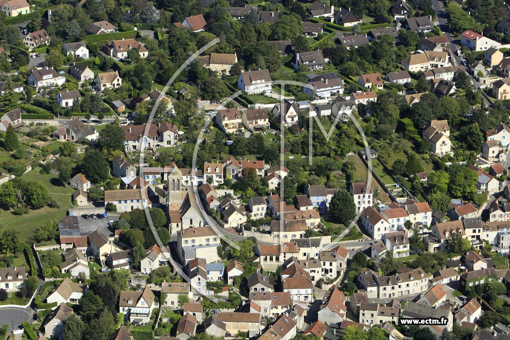 Photo arienne de Chavenay