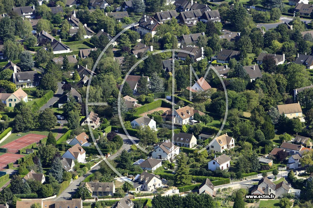 Photo arienne de Chavenay (le Vallon de Chavenay)