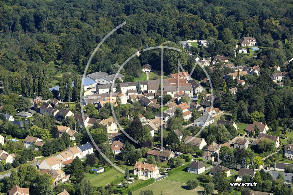 Photo arienne de Feucherolles (Sainte-Gemme)
