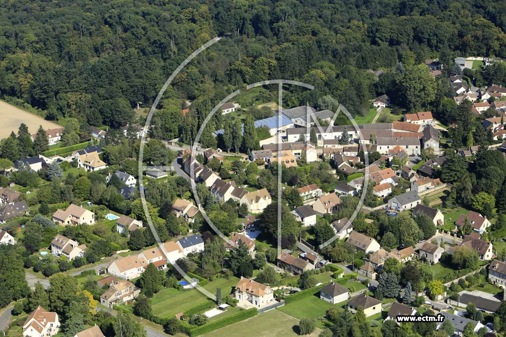 Photo arienne de Feucherolles (Sainte-Gemme)