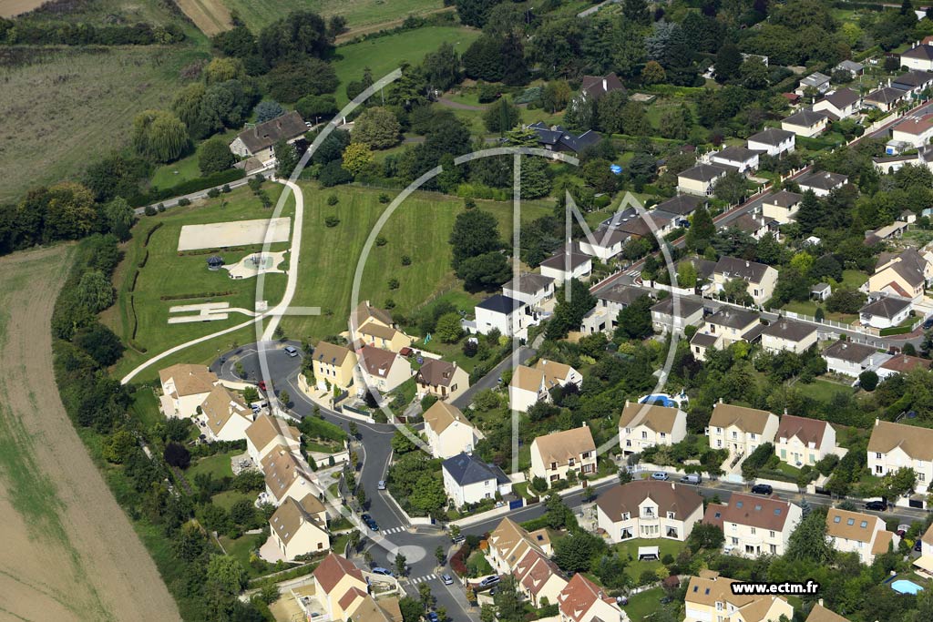 Photo arienne de Fontenay-le-Fleury (la Dmnerie)