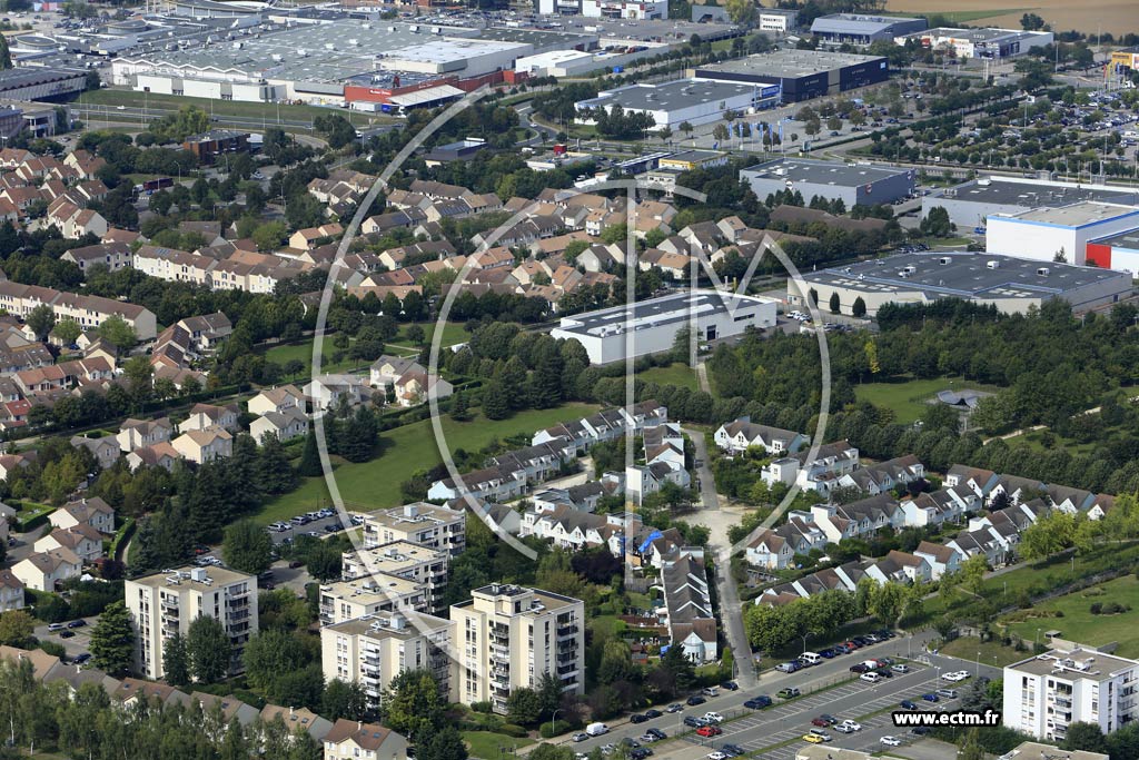Photo arienne de Les Clayes-sous-Bois