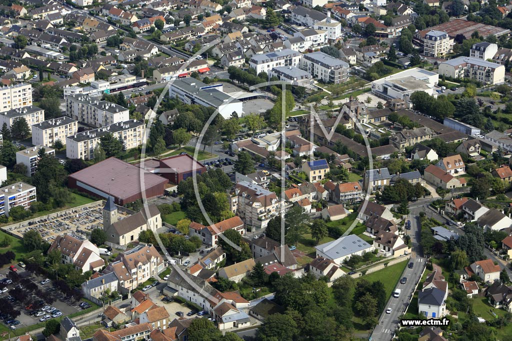 Photo arienne de Les Clayes-sous-Bois (la Vigneraie)