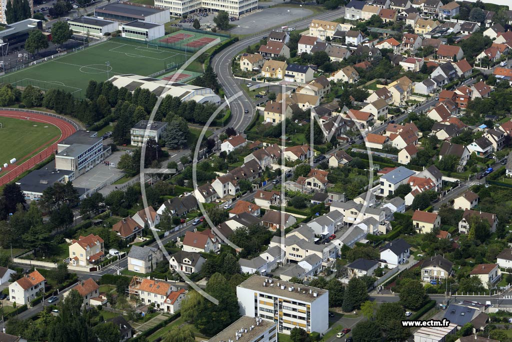 Photo arienne de Les Clayes-sous-Bois (le Gros Caillou)