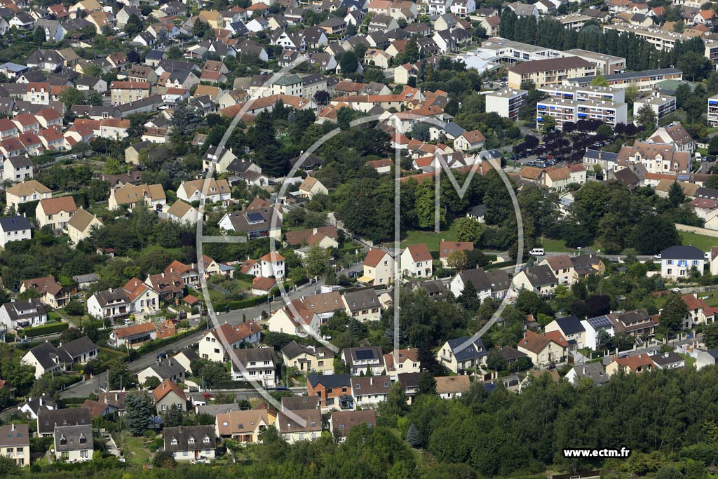 Photo arienne de Les Clayes-sous-Bois (le Val d'Arcy)
