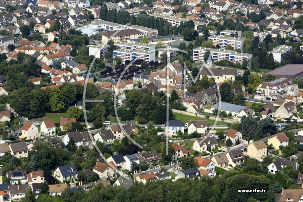 Photo arienne de Les Clayes-sous-Bois (le Val d'Arcy)