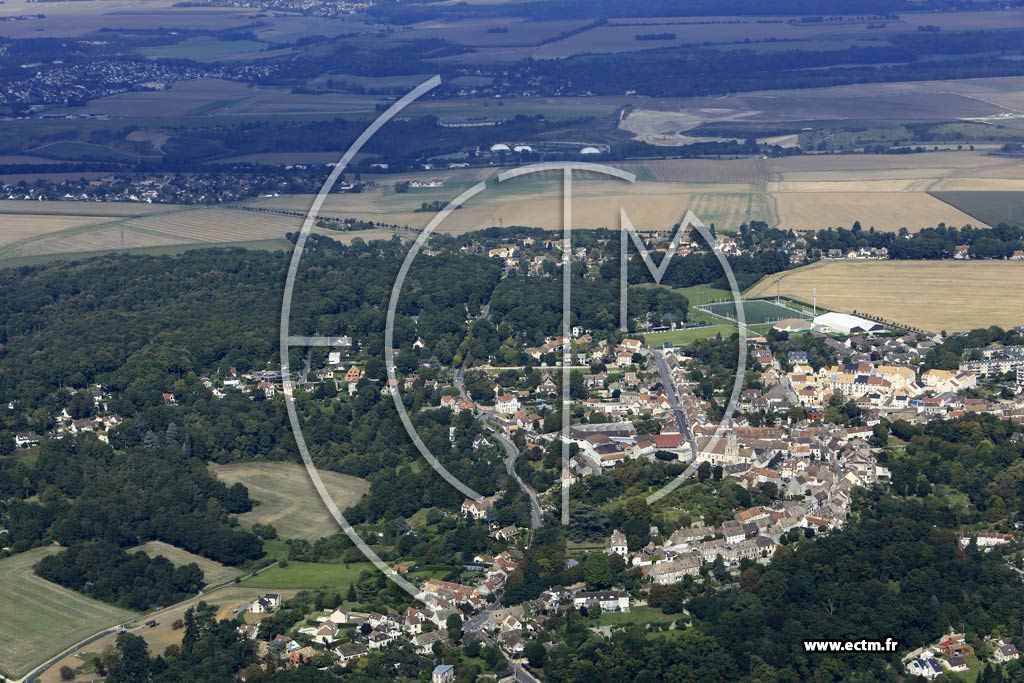 Photo arienne de Neauphle-le-Chteau