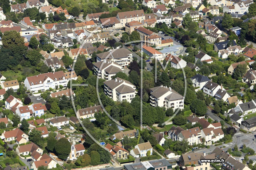 Photo arienne de Noisy-le-Roi