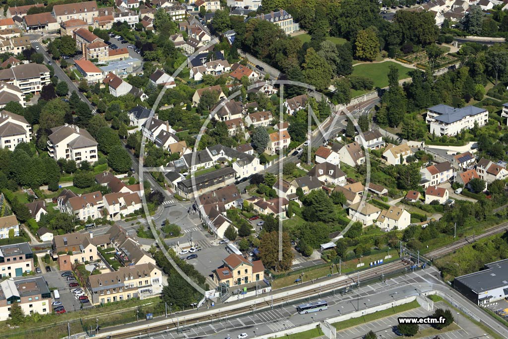 Photo arienne de Noisy-le-Roi