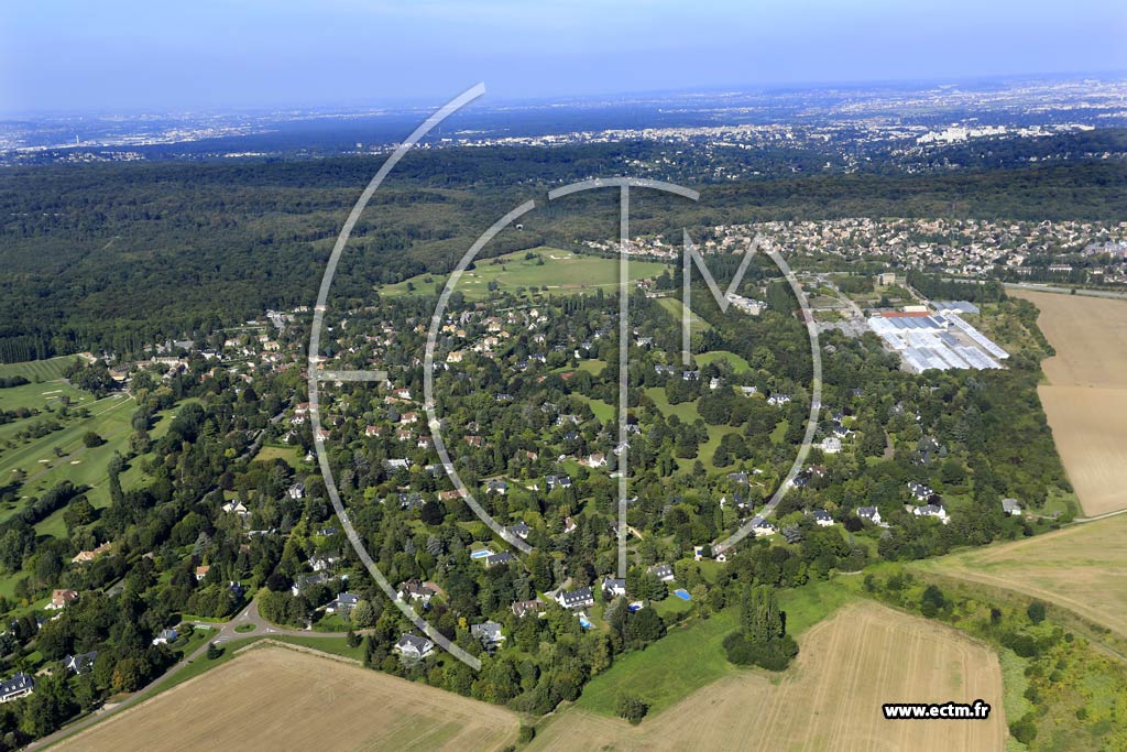 Photo arienne de Noisy-le-Roi (Domaine de la Tuilerie-les Grands Clos)