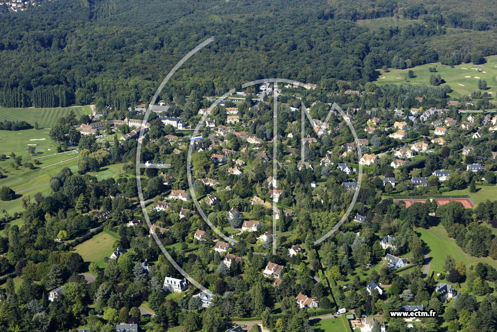 Photo arienne de Noisy-le-Roi (Domaine de la Tuilerie-les Grands Clos)