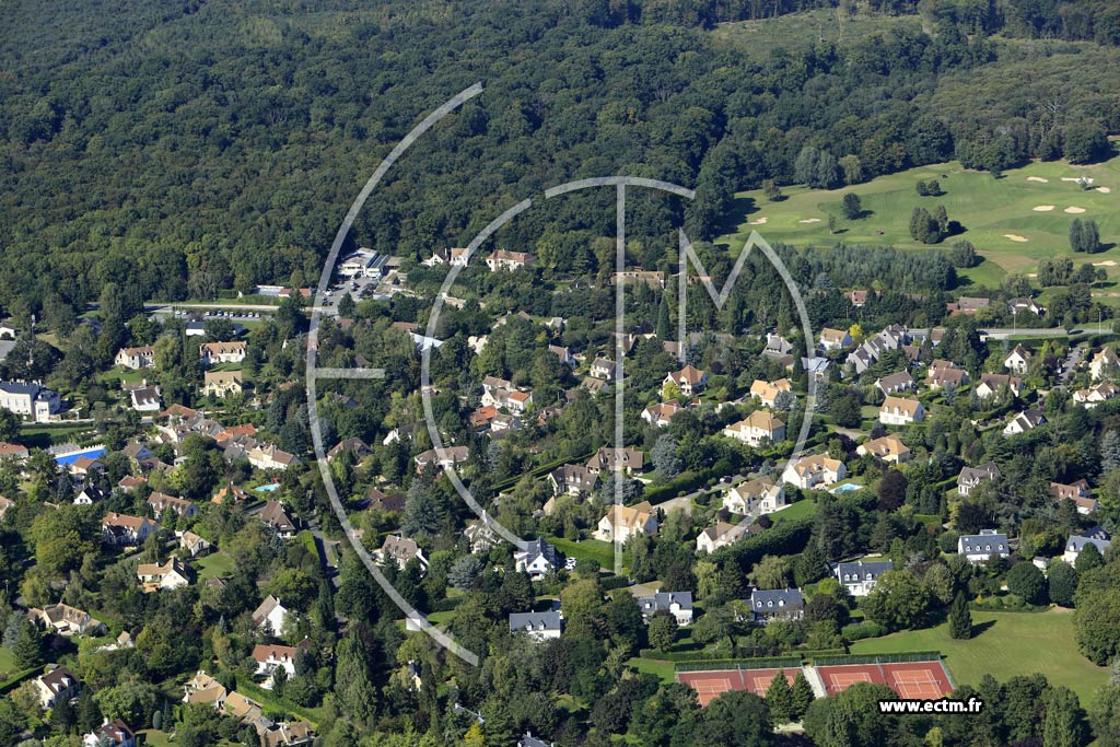 Photo arienne de Noisy-le-Roi (Domaine de la Tuilerie-les Grands Clos)