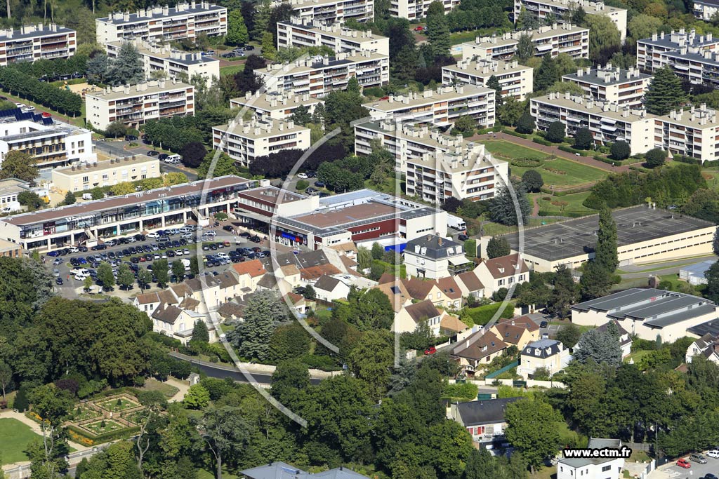 Photo arienne de Noisy-le-Roi (l'Ore de Marly)