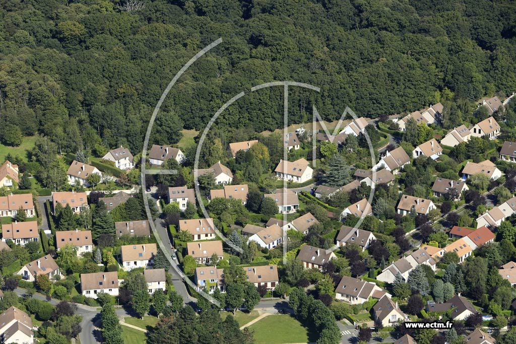 Photo arienne de Noisy-le-Roi (le Parc)