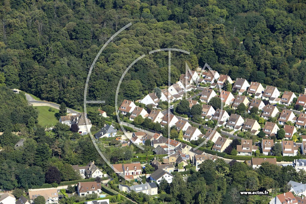 Photo arienne de Noisy-le-Roi (les Charmilles)
