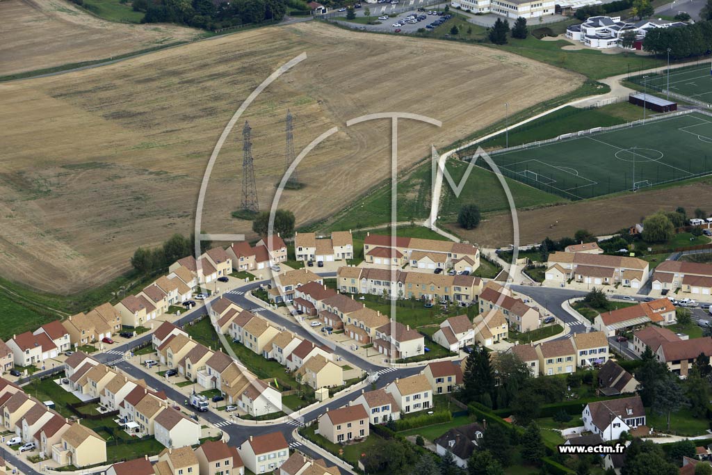 Photo arienne de Plaisir (les Maisons des Bois)