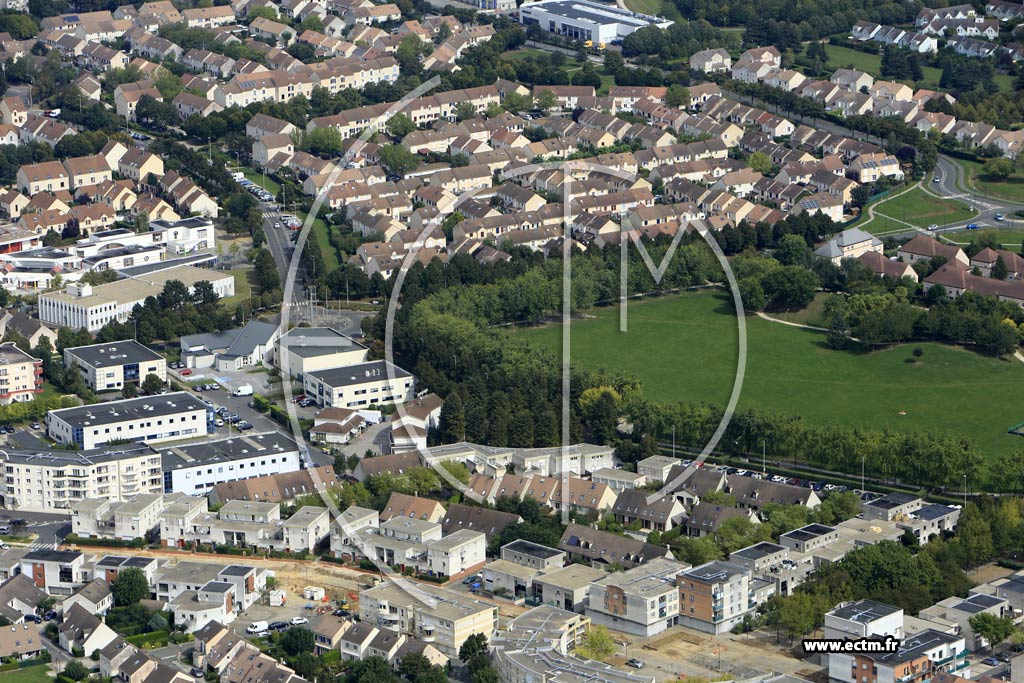 Photo arienne de Plaisir (Quartier de l'Avre)