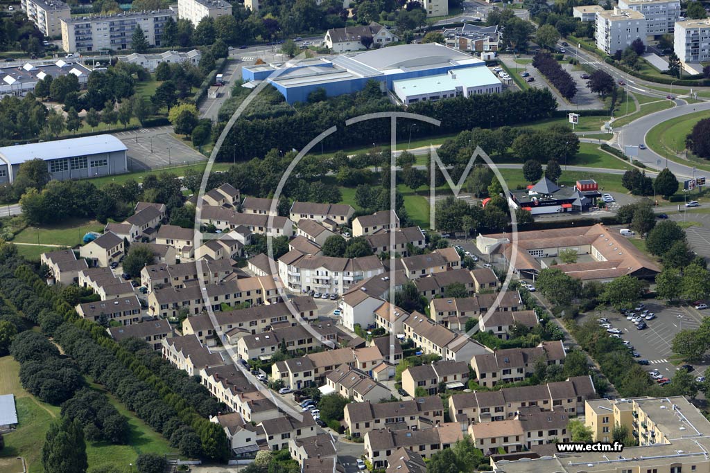 Photo arienne de Plaisir (Quartier de l'Avre)
