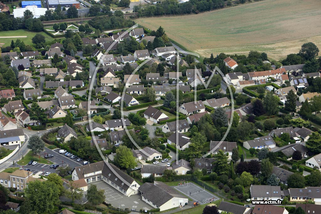 Photo arienne de Saint-Germain-de-la-Grange