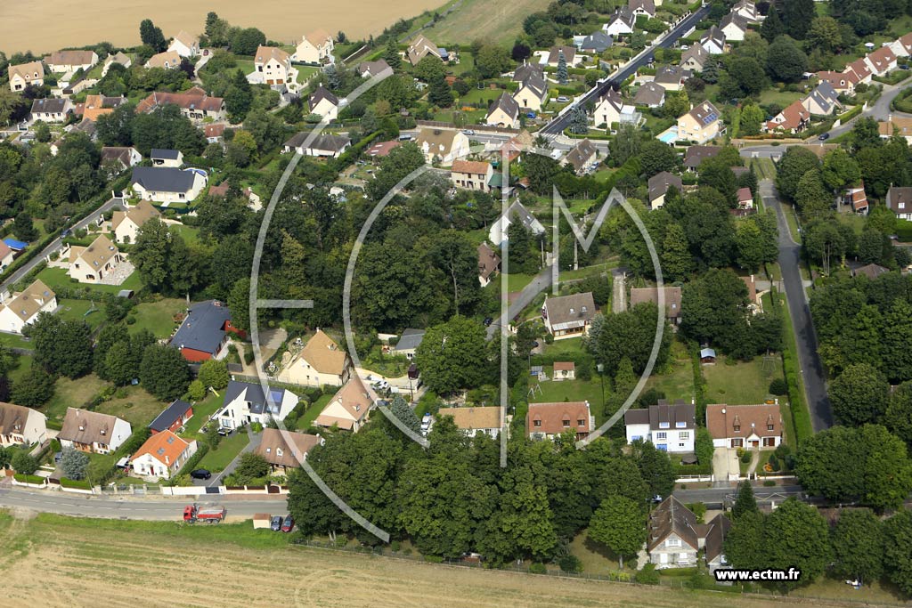 Photo arienne de Saint-Germain-de-la-Grange (Chatron)