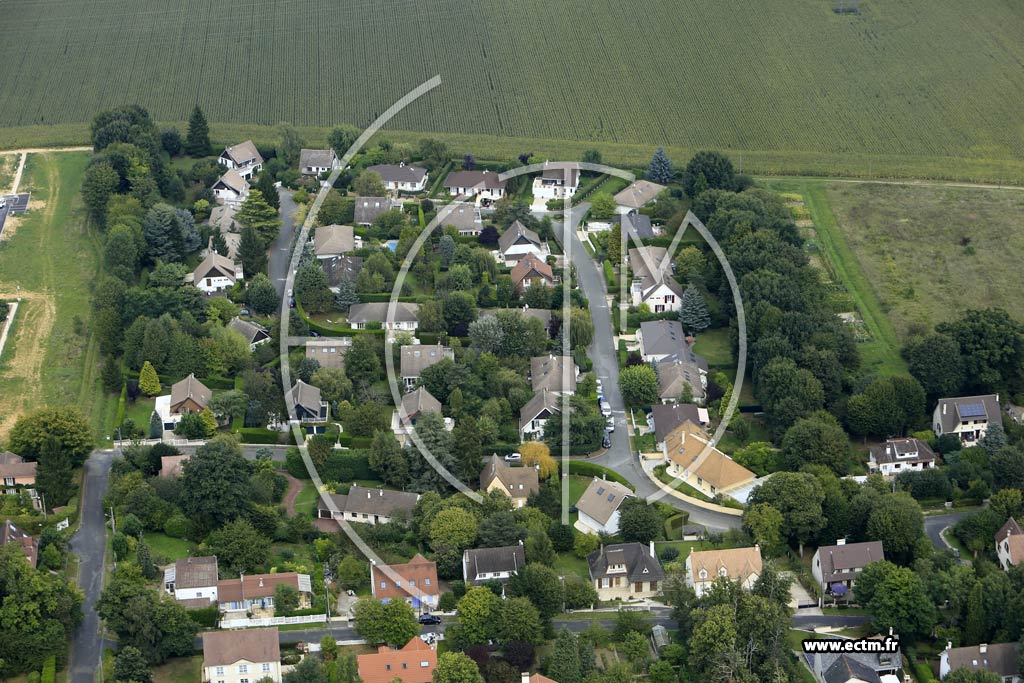 Photo arienne de Saint-Germain-de-la-Grange (les Cent Arpents)