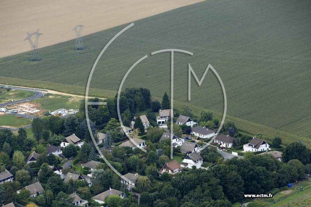 Photo arienne de Saint-Germain-de-la-Grange (les Cent Arpents)