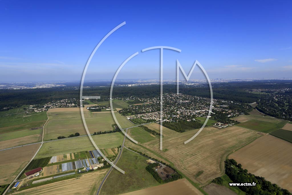 Photo arienne de Saint-Nom-la-Bretche