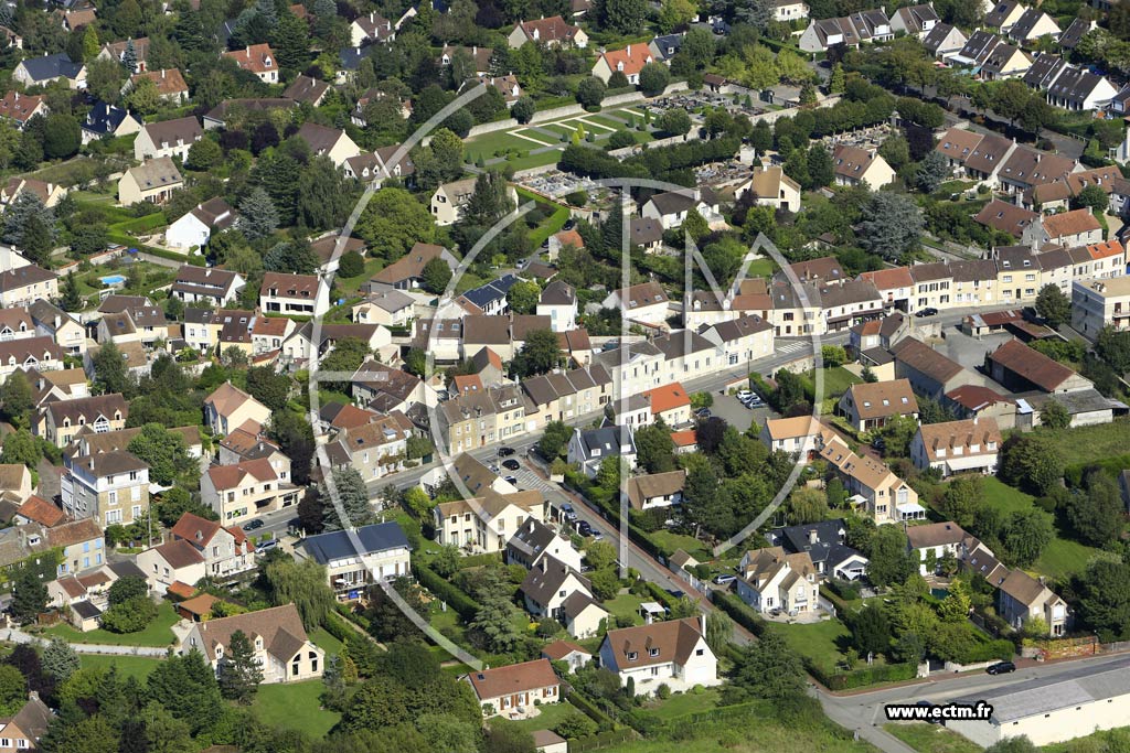 Photo arienne de Saint-Nom-la-Bretche
