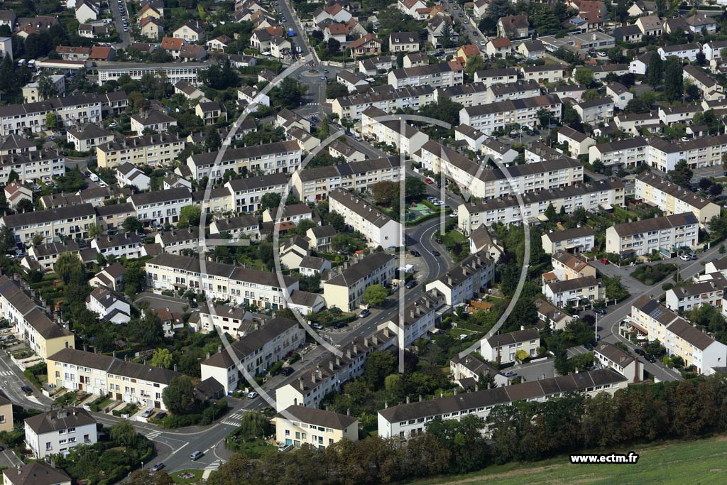 Photo arienne de Villepreux (la Haie Bergerie)