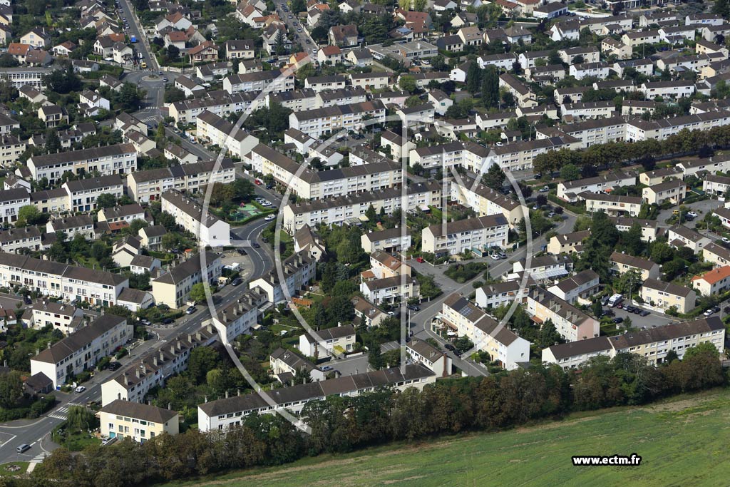 Photo arienne de Villepreux (la Haie Bergerie)
