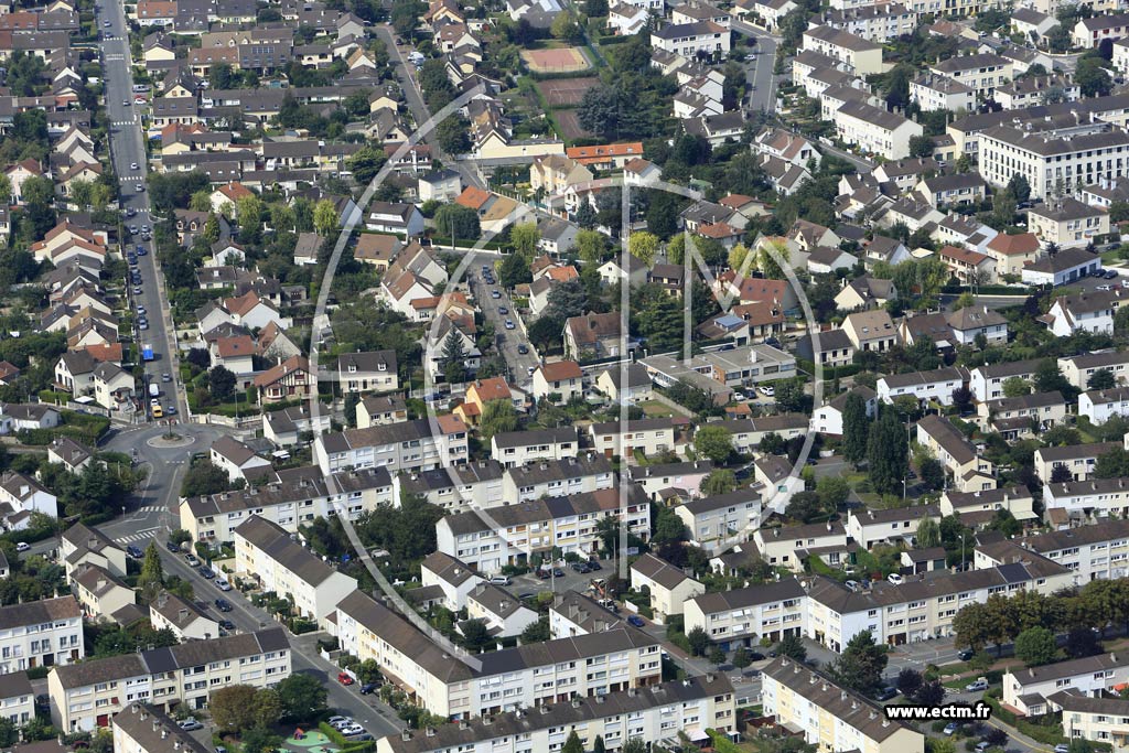 Photo arienne de Villepreux (la Haie Bergerie)
