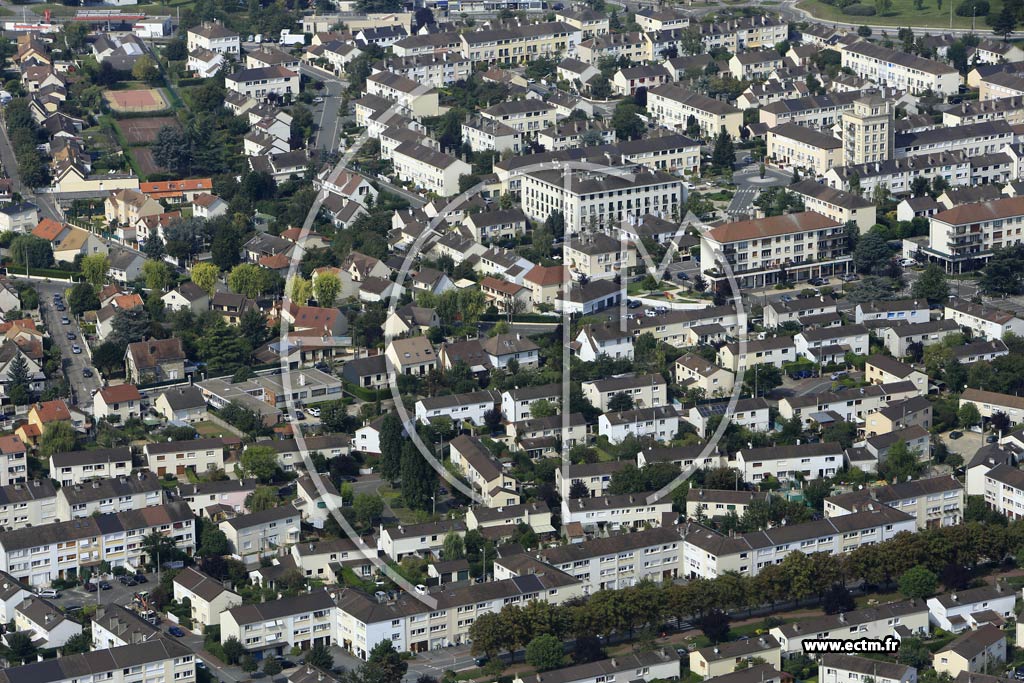 Photo arienne de Villepreux (la Haie Bergerie)