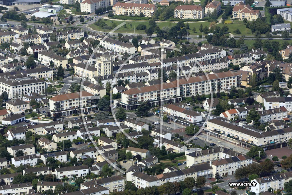 Photo arienne de Villepreux (la Haie Bergerie)