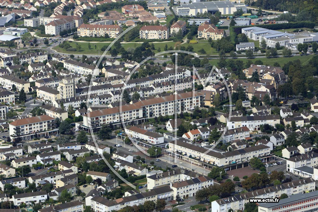 Photo arienne de Villepreux (la Haie Bergerie)